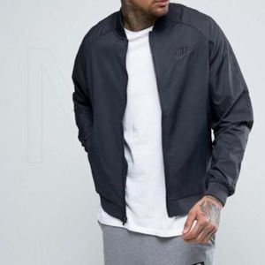 nike men's woven players bomber jacket